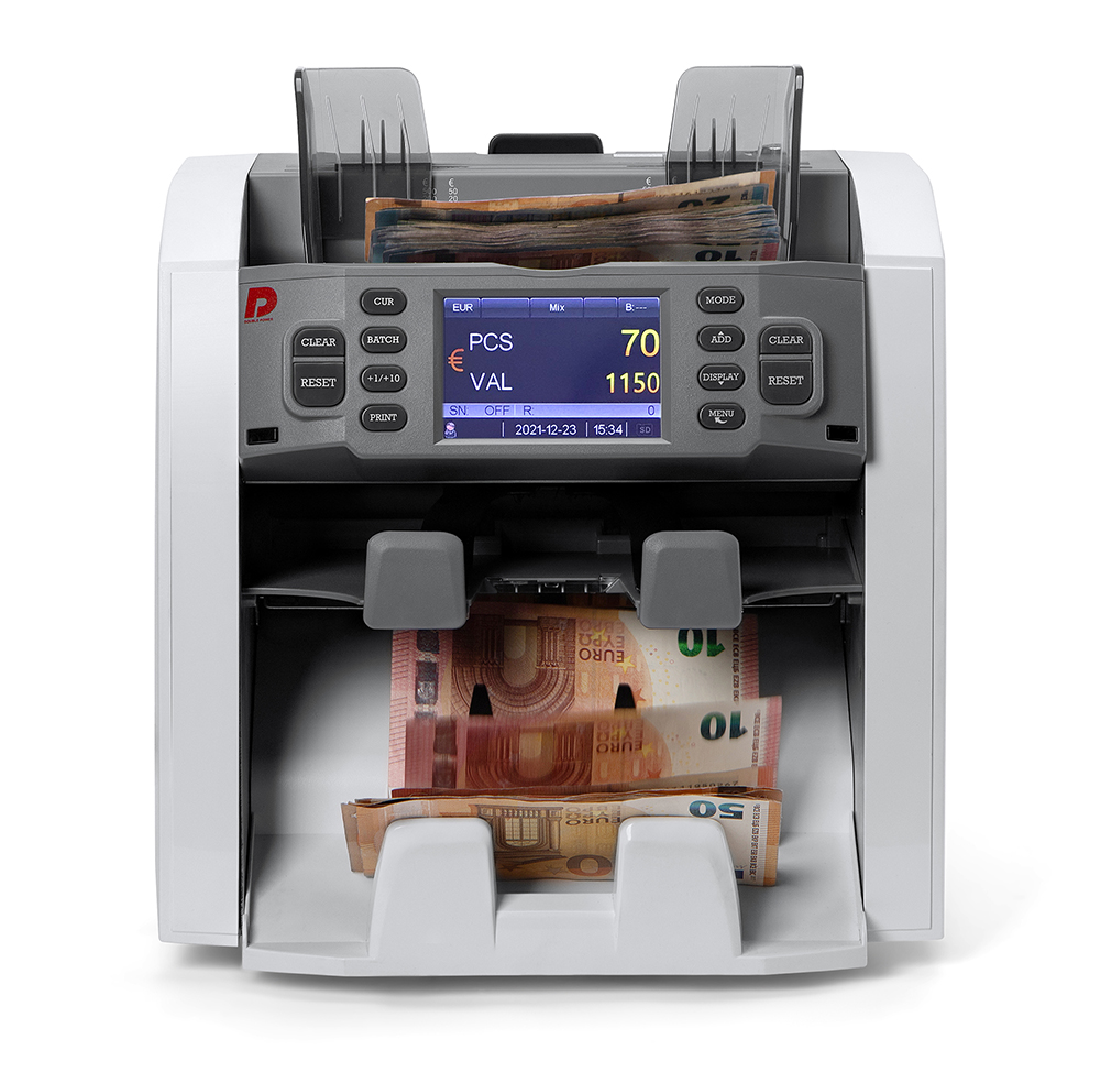 ماكينة عدّ نقود جديدة ذات جيبين مع خاصية اللياقة للبيع-TWO POCKET MONEY COUNTING MACHINE WITH FITNESS FOR SALE